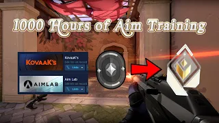 How 1000 Hours of Aim Training got me from Iron to Radiant