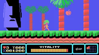 Tina's Adventure Island Longplay (MSX) [QHD]