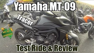 2015 Yamaha MT-09 Tracer (FJ-09) Bike Review & Test Ride