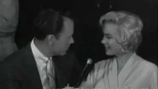 Marilyn Monroe interview at Idlewild Airport 1954