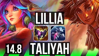 LILLIA vs TALIYAH (JGL) | 14/0/6, Legendary | BR Diamond | 14.8