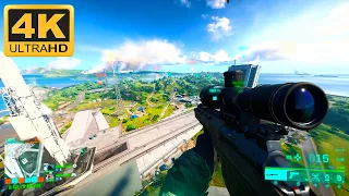 4K Battlefield 2042 BETA Gameplay (PS5) Battlefield 2042 Sniper & Assault Rifle Gameplay