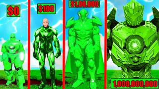 FRANKLIN UPGRADING POOR GREEN IRONMAN TO RICH GREEN IRONMAN IN GTA 5