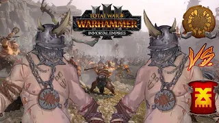 DOUBLE GIANT IS BACK! Khorne vs Ogre Kingdoms - Total War Warhammer 3
