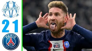 OLYMPIQUE DE MARSEILLE VS PSG | ALL GOALS & HIGHLIGHTS | COUPE DE FRANCE 2023  #psg