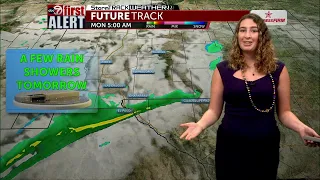 ABC-7 First Alert: Rainy tonight, drier for start of work week, plus winds on the way