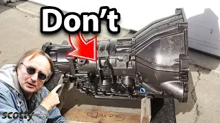 Never Rebuild Your Car’s Transmission, Unless