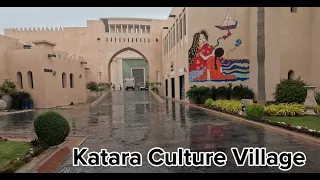 The charming atmosphere of the Katara Cultural Village, Qatar