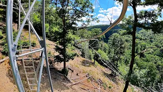 Baumschwebebahn Harz (Onride/POV) Video Baumwipfelpfad Bad Harzburg 2022