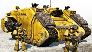 Imperial Fists vs Chaos - Ultimate Mod Warhammer 40,000 | Men of War: Assault Squad 2