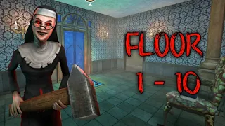 Evil Nun Maze 1 - 10 Floor Full Gameplay