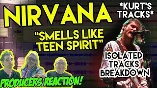 Nirvana - Smells Like Teen Spirit [ISOLATED TRACKS - REACTION & ANALYSIS]musicians react Kurt S01E13