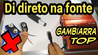 Como ligar o direct com fonte