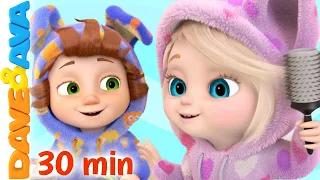 😜 Brush Your Teeth and More Baby Songs | Kids Songs & Nursery Rhymes by Dave and Ava 😜