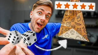 Die WÜRFEL entscheiden was ich BESTELLE 🤯 🎲