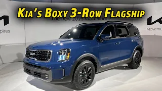 For 2023 Kia's Boxy Telluride Gets A Refresh | 2023 Telluride First Look