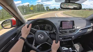 2020 Nissan Altima 2.0 Platinum VC-Turbo - POV Test Drive (Binaural Audio)