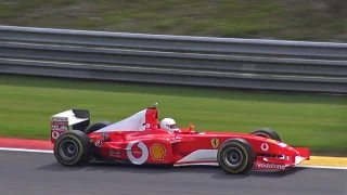 Ferrari F1 F2002 PURE V10 EXHAUST SOUNDS!!