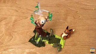 Real Time Build - Pokemon - Rowlet vs Eevee - Mega Construx - FPM08