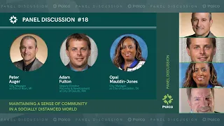 Panel 18: Maintaining A Sense Of Community In A Socially Distanced World