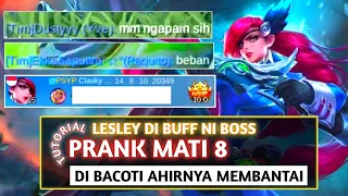 Top Global Lesley Prank Mati 8, Di Bacoti Akhirnya Membantai | Build Tersakit Lesley 2022