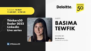 Thinkers50 2022 Radar LinkedIn Live with Basima Tewfik