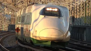 東北・上越新幹線 E2系200系カラー映像集(高速通過・発着) E2 Series 200 Series Color Shinkansen Video Collection