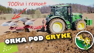 Orka 2022 pod EKO grykę - najbardziej dochodowa w gospodarstwie | 700ha i remont pługa!