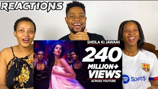 African Friends Reacts To "Sheila Ki Jawani" Full Song | Tees Maar Khan | Katrina Kaif | Vishal D