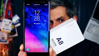 SAMSUNG GALAXY A8 - Déballage, Prise en Main + Test  !