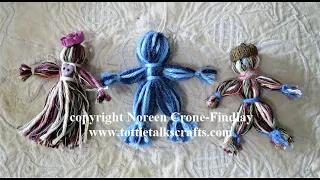 How to Make a Very Simple Yarn Doll by Noreen Crone-Findlay