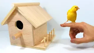 Cómo Hacer Una Casita Nido Para Pájaros Paso a Paso