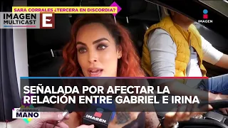 Sara Corrales responde rumores de romance con Gabriel Soto