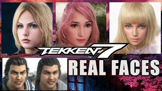 Tekken 7 REAL FACES Generated by Artificial Intelligence AI