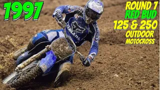 AMA MOTOCROSS 1997 RED BUD 125's & 250's rd7