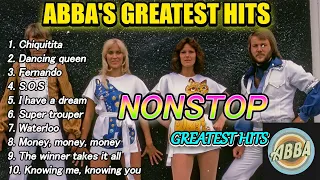 TOP 10 ABBA'S GREATEST HITS NONSTOP ABBA GOLD.
