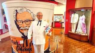 Animatronic COL. SANDERS at COLONEL SANDERS Home & Museum