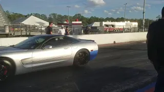 Charger Hellcat vs Supercharged C5 Corvette!