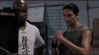 Case Walker(Michael Jai White) teaches on how to punch - Never Back Down 3