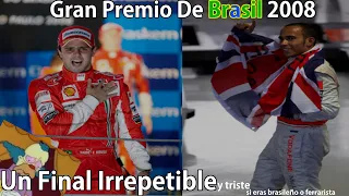 La Inolvidable Definicion En Las Ultimas Curvas | El Increible GP De Brasil 2008