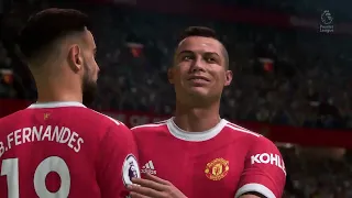 MANCHESTER UNITED VS NORWICH | FIFA 22 PC Gameplay 1080p60fps