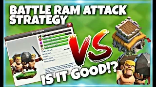 ARE BATTLE RAMS GOOD IN COC!? | BATTLE RAM ATTACK STRATEGY w/ Gaming Phoenix