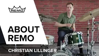 Christian Lillinger about REMO drumheads (GER)