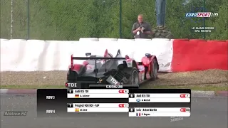 Lotterer Crashes On The Formation Lap | 1000 KM Of Spa 2010