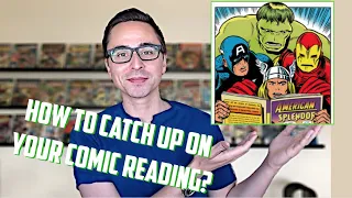 TOP 5 TIPS For Catching Up on COMIC BOOK reading - What I do to set myself up for success in READING
