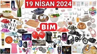 RESMİ KATALOGDAN ✅| BİM 19 NİSAN 2024 | BİM İNDİRİMLERİ | HER KATEGORİDEN | BİM AKTÜEL KAMPANYA