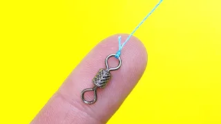 Every angler should have this fishing knot in their arsenal. Life hacks and crafts for fishing