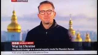 Вибух у прямому ефірі BBC, російські терористи і бандити путіна вбивають українців