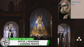 MANAOAG MASS - LITURGY OF THE HOURS | Office of Readings and Evening Prayer - July 18, 2022/6:00 pm