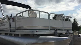 2003 18' Legend Pontoon with a 60hp Mercury 2 -Stroke